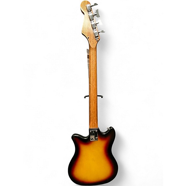 Vintage 1970s Kay EB100 2 Color Sunburst Electric Bass Guitar