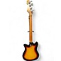Vintage 1970s Kay EB100 2 Color Sunburst Electric Bass Guitar