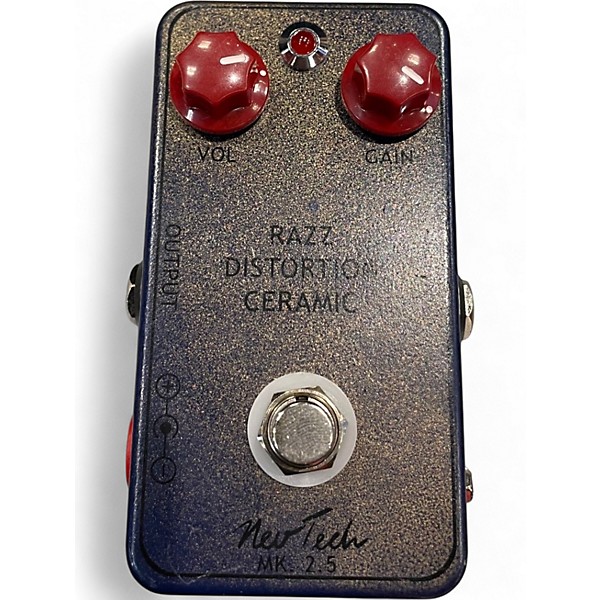Used Nevtech RAZZ DISTORTION CERAMIC Effect Pedal