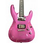 Used Diamond LT Series Pink Solid Body Electric Guitar