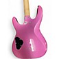 Used Diamond LT Series Pink Solid Body Electric Guitar