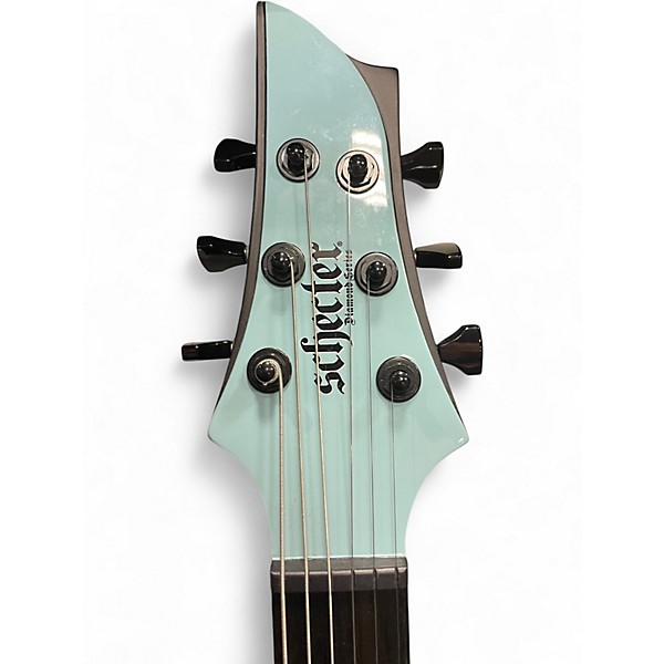 Used Schecter Guitar Research John Brown Tao Azure Solid Body Electric Guitar