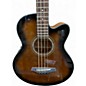 Used Ibanez AEB10BBE-DVS Dark Violin Sunburst Acoustic Bass Guitar