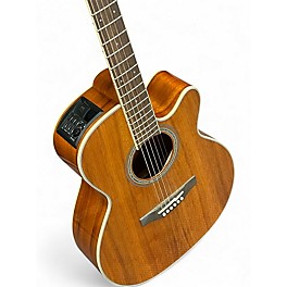 Used Takamine GN77KCE Natural Acoustic Electric Guitar