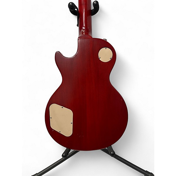 Used 2018 Gibson Les Paul Classic Player Plus No Case Cherry Sunburst Satin Solid Body Electric Guitar