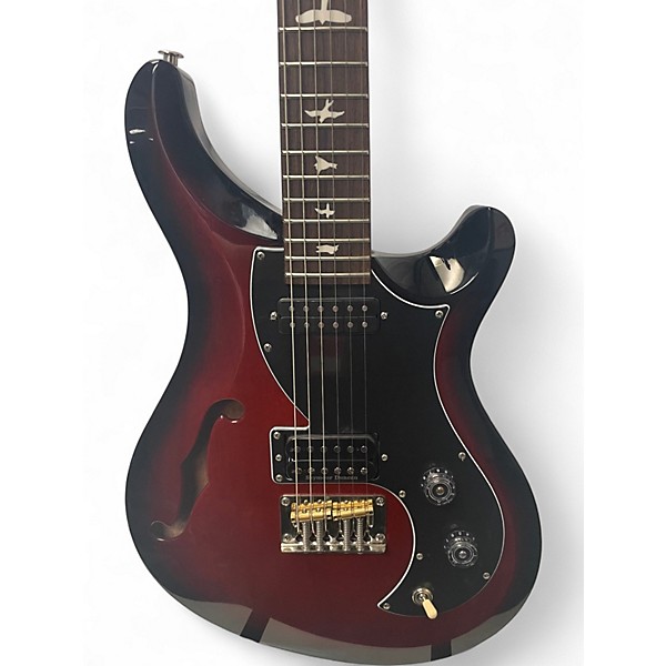 Used PRS S2 Vela Scarlet Sunset Hollow Body Electric Guitar