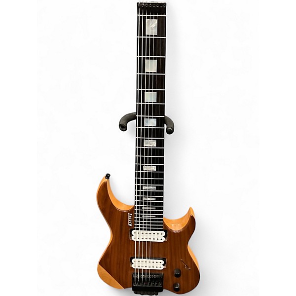 Used Kiesel Vader 8 Natural Solid Body Electric Guitar