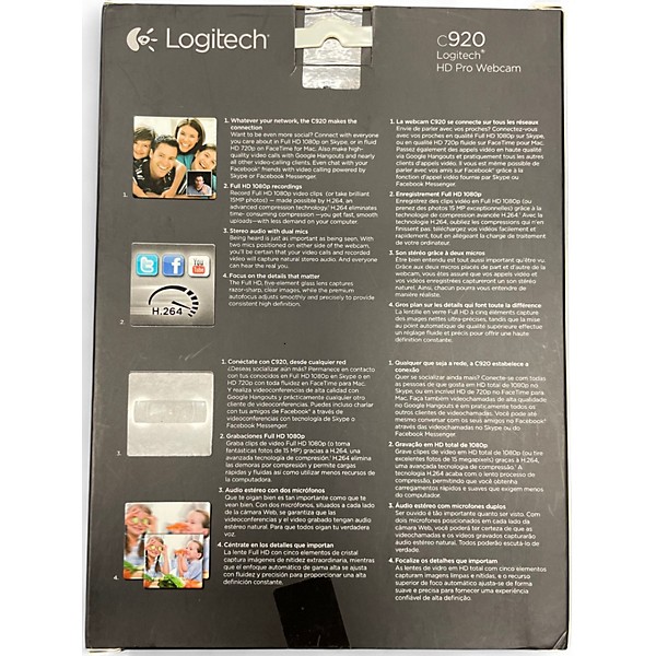 Used Logitech C920 Video Recorder