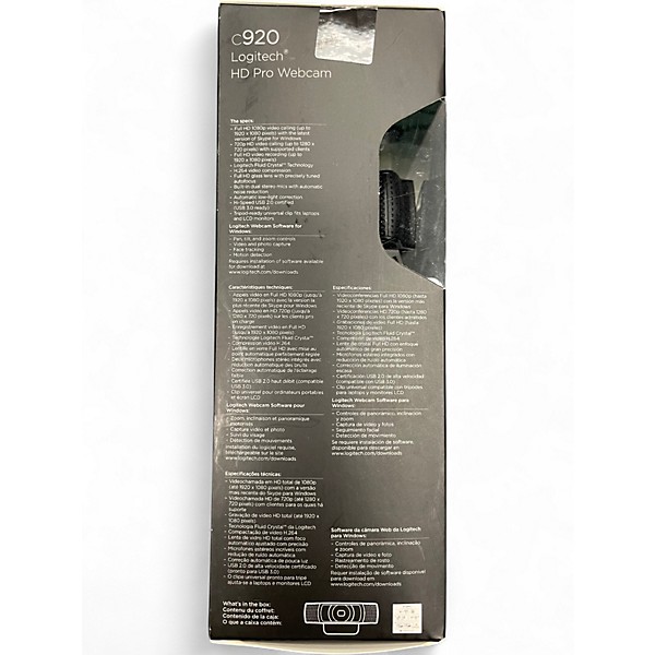 Used Logitech C920 Video Recorder