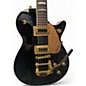 Used Gretsch Guitars G5435TG-BLK-LTD16 Black and Gold Solid Body Electric Guitar thumbnail