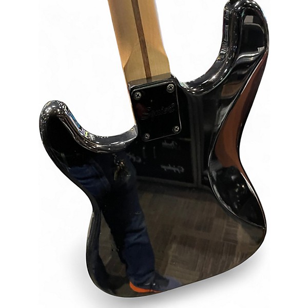 Used Squier Bullet Stratocaster HSS Black Solid Body