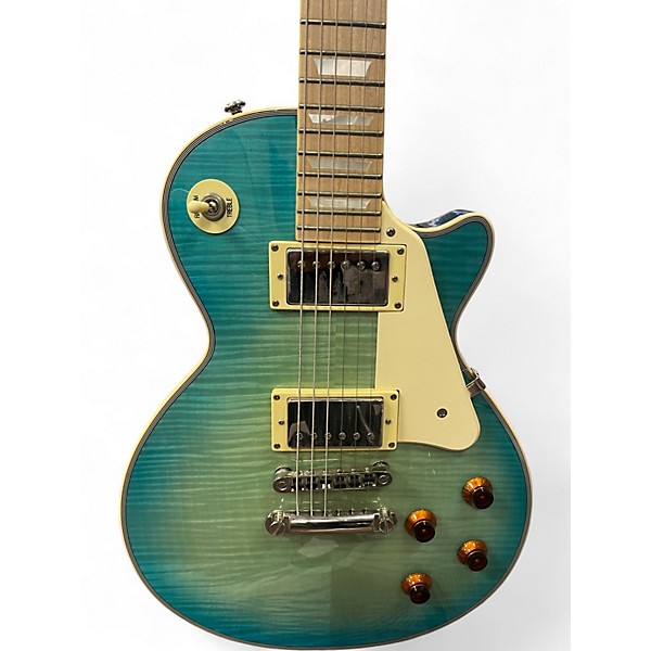 Used Agile al-3100 Seafoam Green Solid Body Electric Guitar