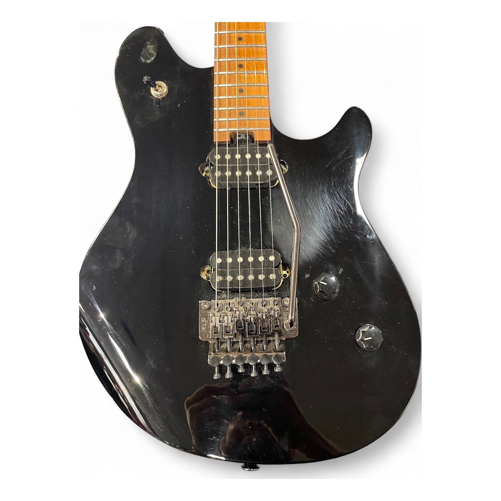 Used EVH Wolfgang Standard Black Solid Body Electric Guitar