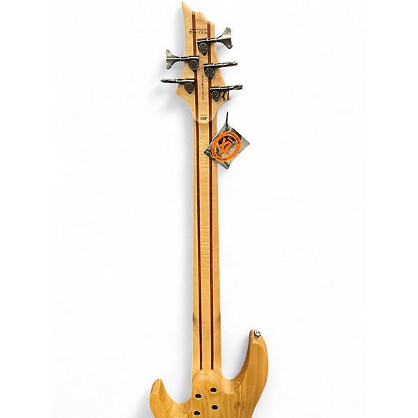 Used ESP LTD B205SM 5 String Natural Electric Bass Guitar
