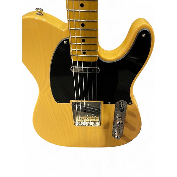 Used Squier Telecaster cream Solid Body Electric Guitar