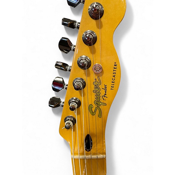 Used Squier Telecaster cream Solid Body Electric Guitar
