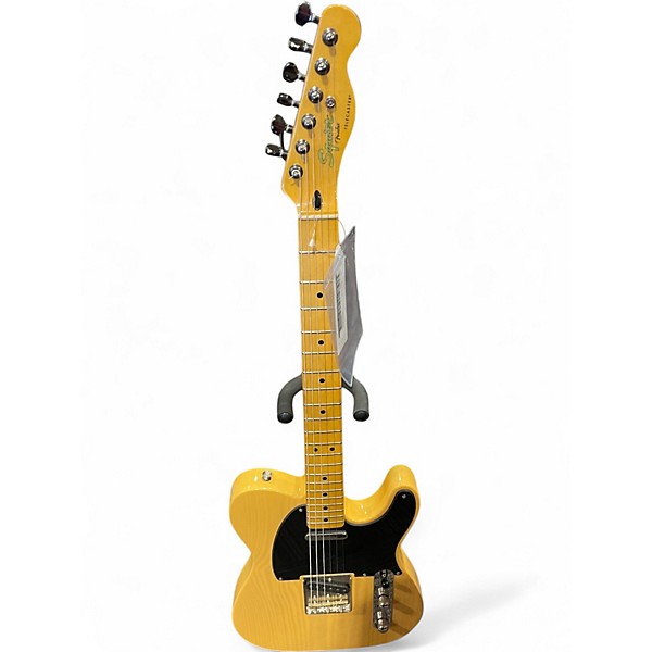 Used Squier Telecaster cream Solid Body Electric Guitar