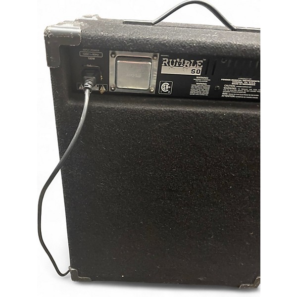 Used Fender Rumble 60 60W 1x12 Bass Combo Amp