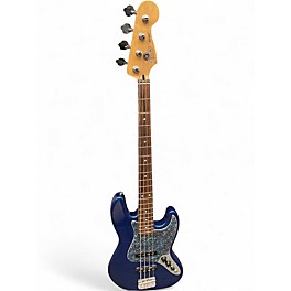 Used Fender Special Edition Standard Jazz Bass Blue Sapphire Electric Bass Guitar
