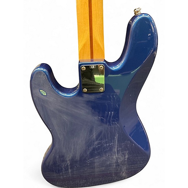 Used Fender Special Edition Standard Jazz Bass Blue Sapphire Electric Bass Guitar