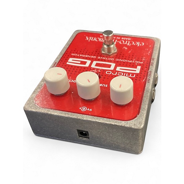 Used Electro-Harmonix Micro Pog Polyphonic Octave Generator Effect Pedal