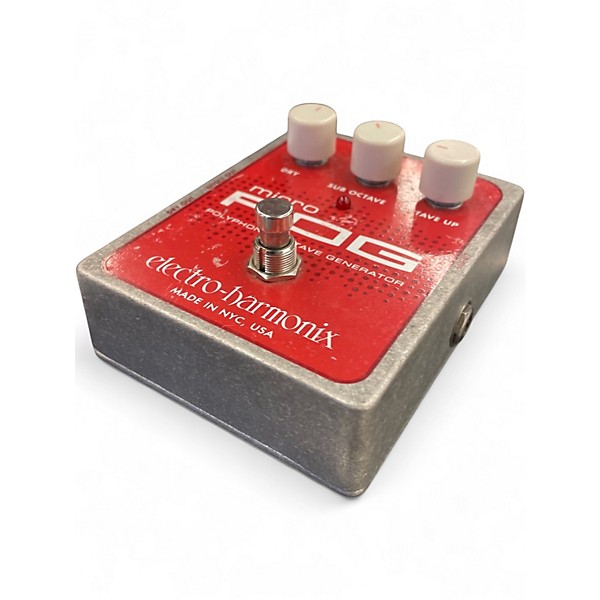 Used Electro-Harmonix Micro Pog Polyphonic Octave Generator Effect Pedal