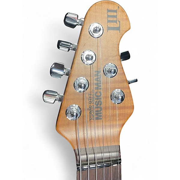 Used Ernie Ball Music Man Luke III Black Solid Body Electric Guitar