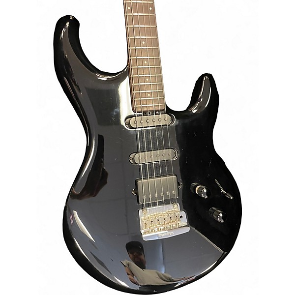 Used Ernie Ball Music Man Luke III Black Solid Body Electric Guitar