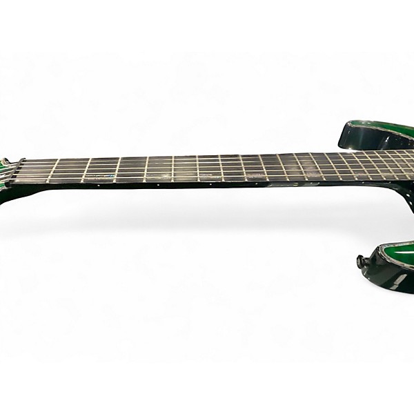 Used 2020 ESP LTD H1001FM Deluxe Trans Green Solid Body Electric Guitar