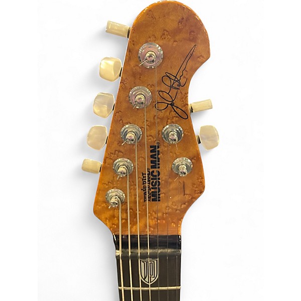 Used Ernie Ball Music Man JP7 7 String Blue Burst Solid Body Electric Guitar