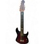 Used Ernie Ball Music Man JP7 7 String Red Burst Solid Body Electric Guitar thumbnail