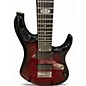 Used Ernie Ball Music Man JP7 7 String Red Burst Solid Body Electric Guitar