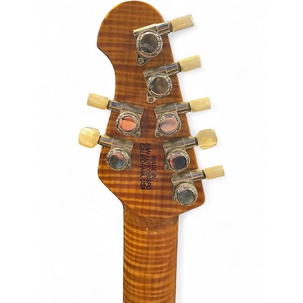 Used Ernie Ball Music Man JP7 7 String Red Burst Solid Body Electric Guitar