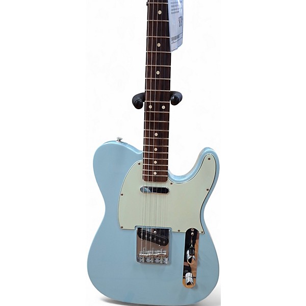Used Fender VINTERA TELECASTER 60 Daphne Blue Solid Body Electric Guitar