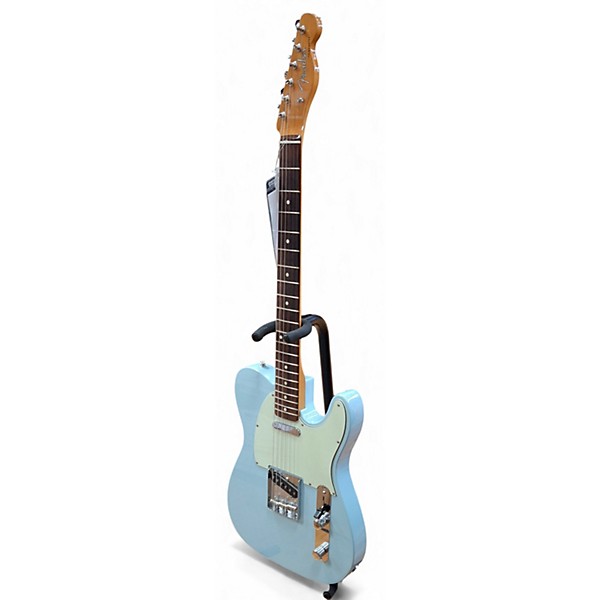 Used Fender VINTERA TELECASTER 60 Daphne Blue Solid Body Electric Guitar