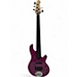 Used Lakland 55-02 Skyline Series 5 String Trans Purple Electric Bass Guitar thumbnail