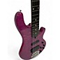 Used Lakland 55-02 Skyline Series 5 String Trans Purple Electric Bass Guitar