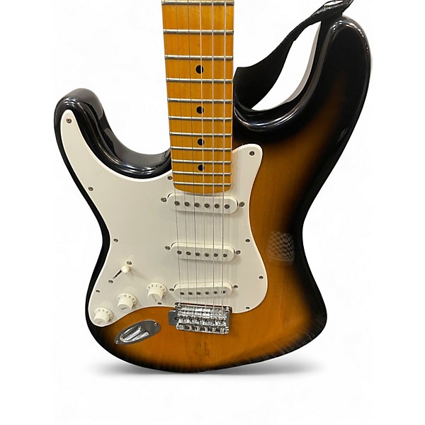 Used 1990s Hohner ST 57 Sunburst Electric Guitar