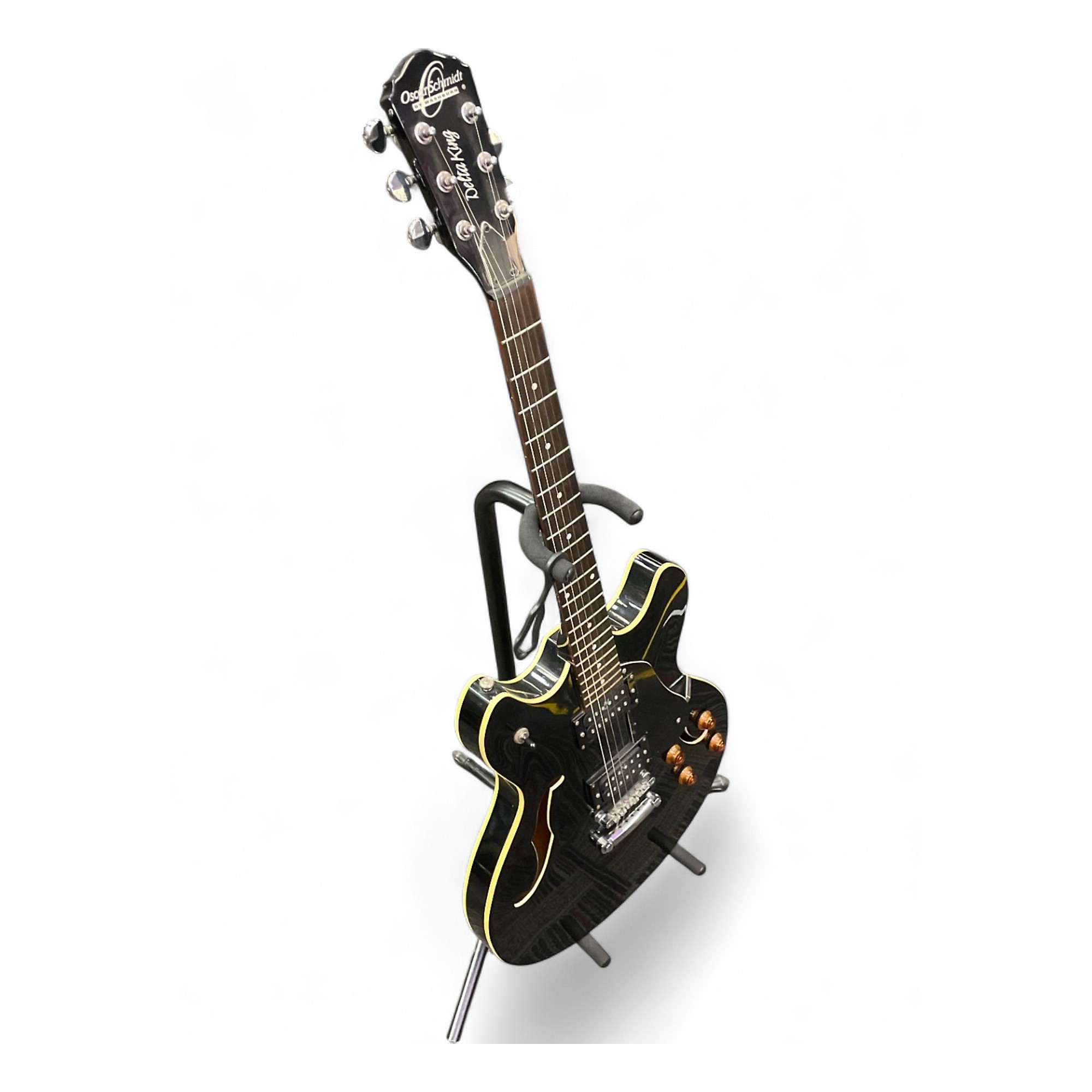 ギター Black Smoker TM DELTA-C WH BLACK ギター Black Smoker