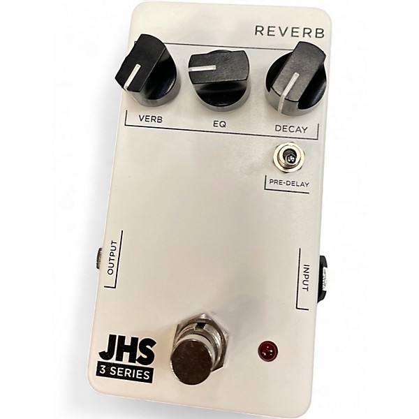 Used JHS Pedals 3 series reverb Effect Pedal