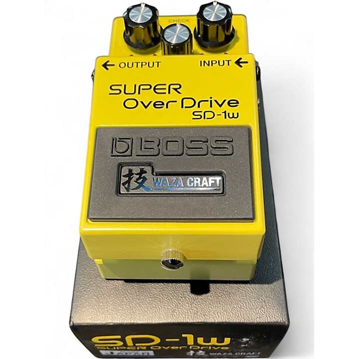 ギター BOSS SD-1W SUPER OVER DRIVE WAZA CRAFT Boss SD-1W Waza Craft Super Overdrive Pedal | Sweetwater