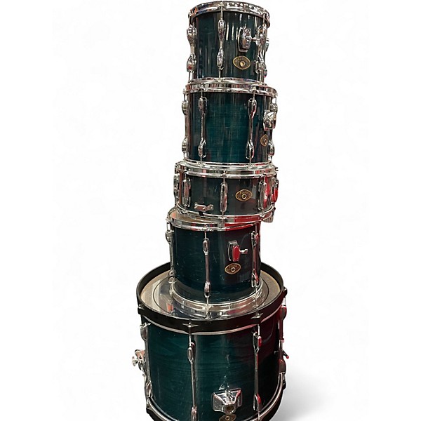 Used TAMA 5 Piece Rockstar Blue Drum Kit