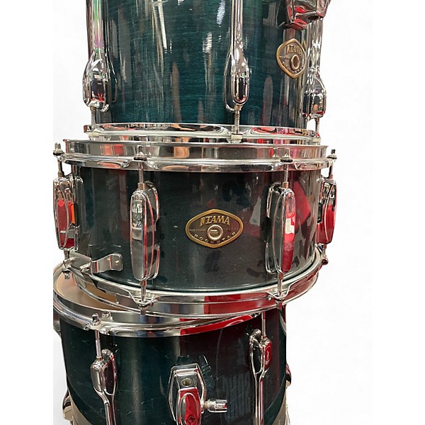 Used TAMA 5 Piece Rockstar Blue Drum Kit