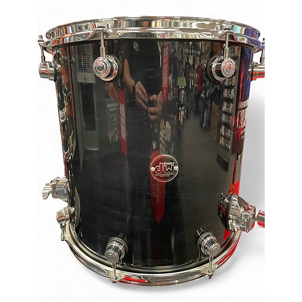 Used DW 16X16 Performance Series Ebony Stain Drum