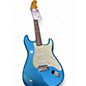 Used Fender 70th Anniversary Vintera Stratocaster Daphne Blue Solid Body Electric Guitar thumbnail