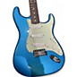 Used Fender 70th Anniversary Vintera Stratocaster Daphne Blue Solid Body Electric Guitar