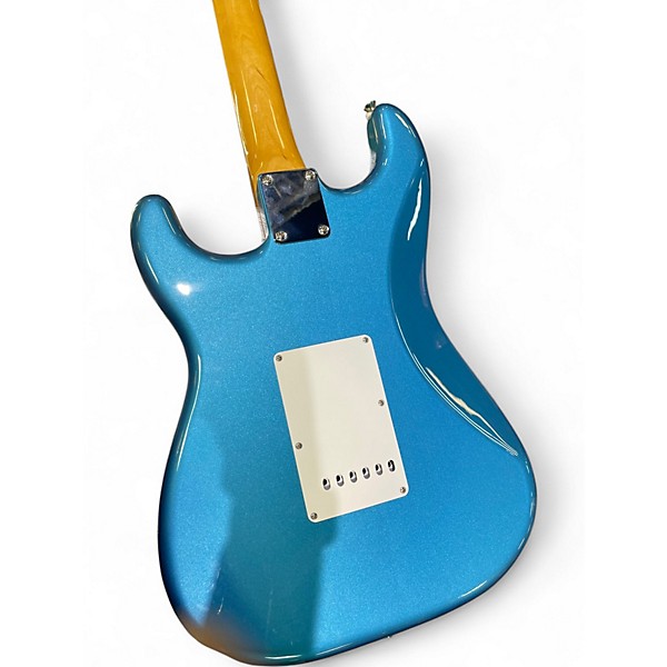 Used Fender 70th Anniversary Vintera Stratocaster Daphne Blue Solid Body Electric Guitar