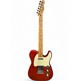 Used Fender Player Telecaster Red Solid Body Electric Guitar