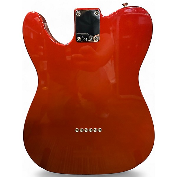 Used Fender Player Telecaster Red Solid Body Electric Guitar
