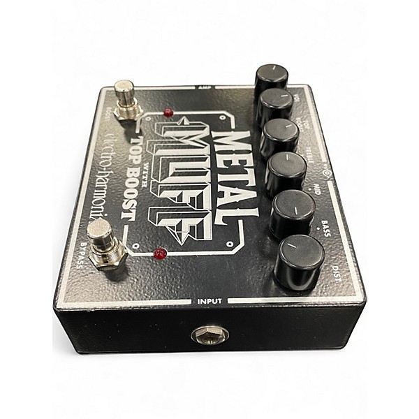 Used Electro-Harmonix Metal Muff Distortion With Top Boost Effect Pedal